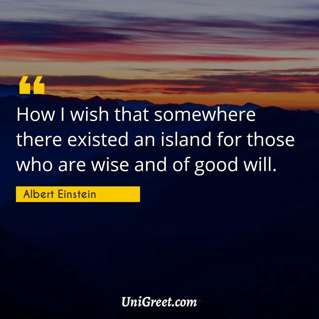Albert Einstein famous quotes with image